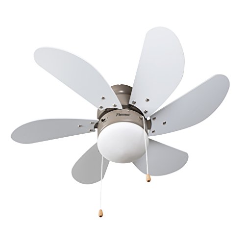 Bestron Deckenventilator mit Beleuchtung, 3 Geschwindkigkeitsstufen & große Flügelspannweite von �... Bestron Deckenventilator mit Beleuchtung, 3 Geschwindkigkeitsstufen & große Flügelspannweite von �...