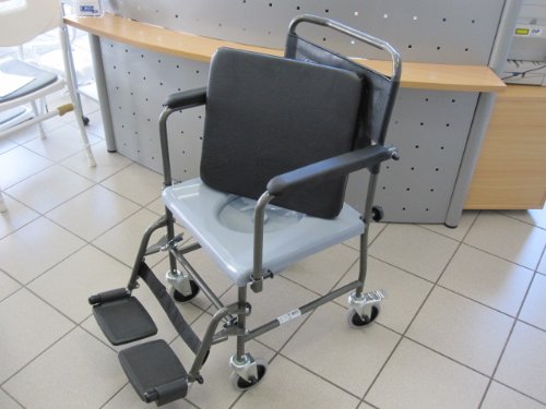 Toilettenstuhl fahrbar H720T von AQUATEC INVACARE Toilettenrollstuhl Rollstuhl Toilettenstuhl fahrbar H720T von AQUATEC INVACARE Toilettenrollstuhl Rollstuhl