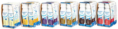 Fresubin energy DRINK, 6X4X200 ml , Mischkarton Fresubin energy DRINK, 6X4X200 ml , Mischkarton