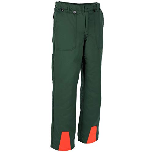 Schnittschutz Bundhose Forsthose Schnittschutzhose, Made in Germany, Beste Qual, Grün, 48 Schnittschutz Bundhose Forsthose Schnittschutzhose, Made in Germany, Beste Qual, Grün, 48