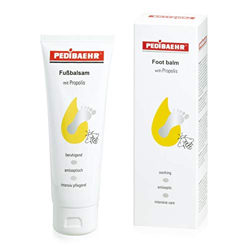 Fußbalsam, Fußcreme mit Propolis Fusspflege für jeden Hauttyp, PediBaehr, 125 ml Fußbalsam, Fußcreme mit Propolis Fusspflege für jeden Hauttyp, PediBaehr, 125 ml