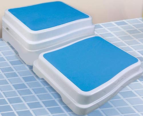 REHAFORUM MEDICAL Badewannen-Stufe, weiß/blau, Stufe für erleichterten Zutritt zur Badewanne, Bade... REHAFORUM MEDICAL Badewannen-Stufe, weiß/blau, Stufe für erleichterten Zutritt zur Badewanne, Bade...