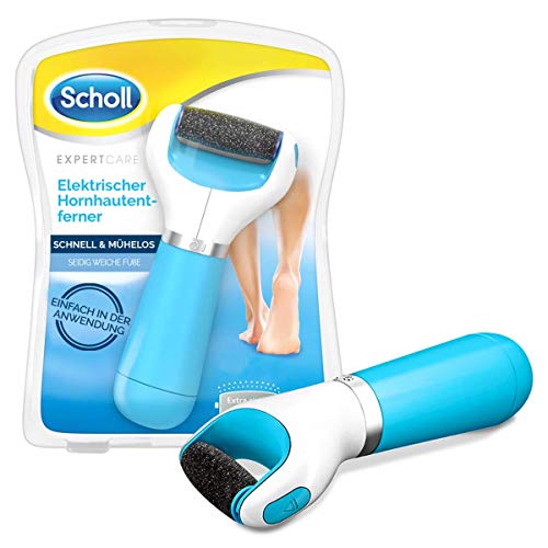 Scholl Expert Care, Hornhaut Entfernung für seidig weiche Füße, elektrischer Hornhautentferner sc...