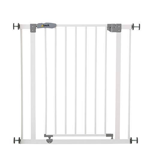 Hauck Türschutzgitter / Treppenschutzgitter für Kinder Open N Stop Safety Gate / ohne Bohren / 75 ... Hauck Türschutzgitter / Treppenschutzgitter für Kinder Open N Stop Safety Gate / ohne Bohren / 75 ...
