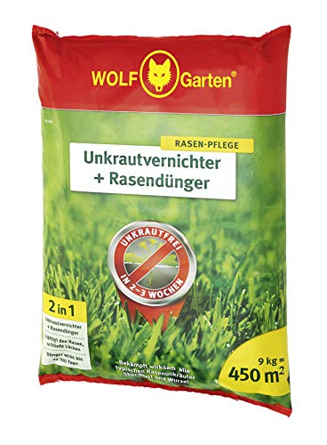 WOLF-Garten - 2-in-1: Unkrautvernichter plus Rasendünger SQ 450; 3840745 WOLF-Garten - 2-in-1: Unkrautvernichter plus Rasendünger SQ 450; 3840745