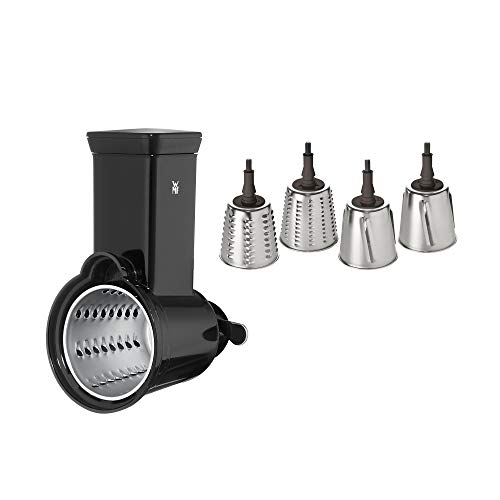 WMF Profi Plus Gemüseschneider mit 4 Schneideinsätze für Gemüse, Obst, Käse, Edelstahl, Zubehö... WMF Profi Plus Gemüseschneider mit 4 Schneideinsätze für Gemüse, Obst, Käse, Edelstahl, Zubehö...