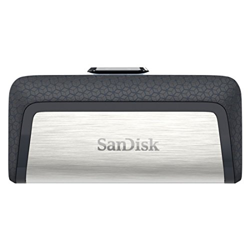 SanDisk Ultra Dual USB Type-C Laufwerk Smartphone Speicher 16 GB (Mobiler Speicher, USB 3.1, versenk...