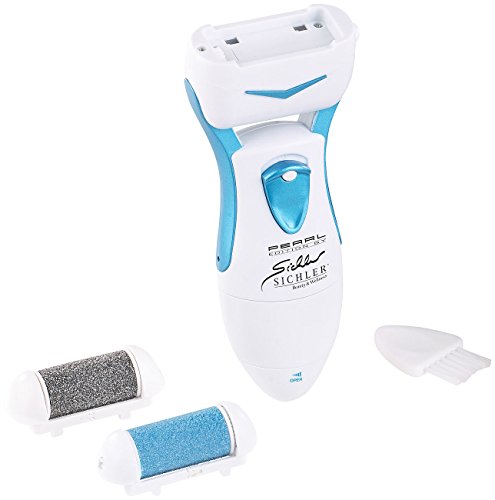Sichler Beauty Hornhautentferner: Elektrischer Hornhaut-Entferner SB-30.bc mit 2 Schleif-Köpfen (El... Sichler Beauty Hornhautentferner: Elektrischer Hornhaut-Entferner SB-30.bc mit 2 Schleif-Köpfen (El...