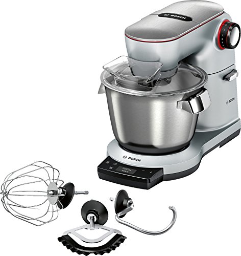 Bosch MUM9AX5S00 Optimum Küchenmaschine, Metall, 5.5 liters, platinum/silber Bosch MUM9AX5S00 Optimum Küchenmaschine, Metall, 5.5 liters, platinum/silber