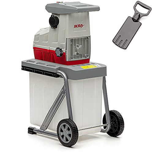 IKRA 81002870 Elektro Gartenhäcksler Walzenhäcksler ILH2800, leise robust wartungsarm, Aststärke ... IKRA 81002870 Elektro Gartenhäcksler Walzenhäcksler ILH2800, leise robust wartungsarm, Aststärke ...