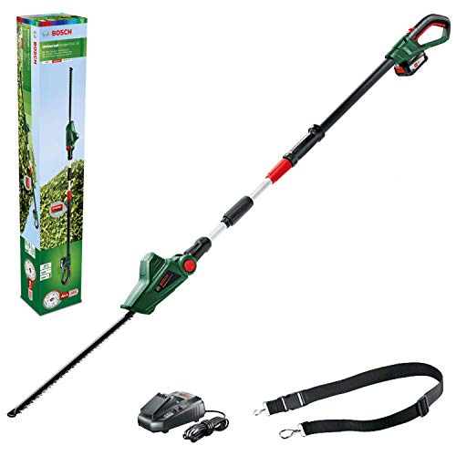 Bosch Akku Teleskop Heckenschere UniversalHedgePole 18 (1 Akku, 18 Volt System, im Karton)