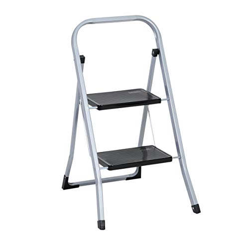 Trittleiter 2 Stufen Leiter Klapptritt Klappleiter Klapptreppe Tritt Haushaltstritt Stehleiter Spros... Trittleiter 2 Stufen Leiter Klapptritt Klappleiter Klapptreppe Tritt Haushaltstritt Stehleiter Spros...