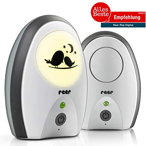 reer 50070 Babyphone Rigi Digital – abhörsicher, strahlungsarm, Nachtlicht, Gegensprechfunktion reer 50070 Babyphone Rigi Digital – abhörsicher, strahlungsarm, Nachtlicht, Gegensprechfunktion