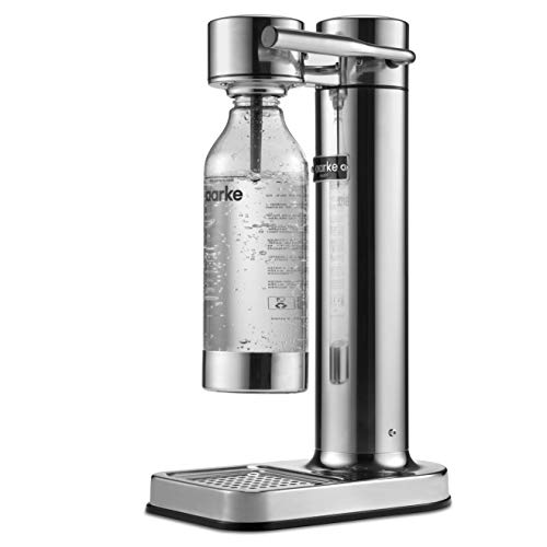 Aarke Carbonator II Wassersprudler (Edelstahl Gehäuse, Soda Sprudelwasser, inkl. BPA-freie PET-Flas... Aarke Carbonator II Wassersprudler (Edelstahl Gehäuse, Soda Sprudelwasser, inkl. BPA-freie PET-Flas...