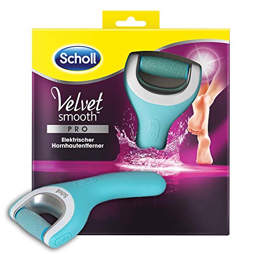Scholl Velvet Smooth elektrischer Hornhautentferner Pro – Zur Hornhaut Entfernung auf nassen und t... Scholl Velvet Smooth elektrischer Hornhautentferner Pro – Zur Hornhaut Entfernung auf nassen und t...