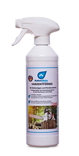 KaiserRein Harz-Entferner/Baumharz-Entferner für 0,5 L Spray Reiniger für Kettensägenreiniger, Mo...