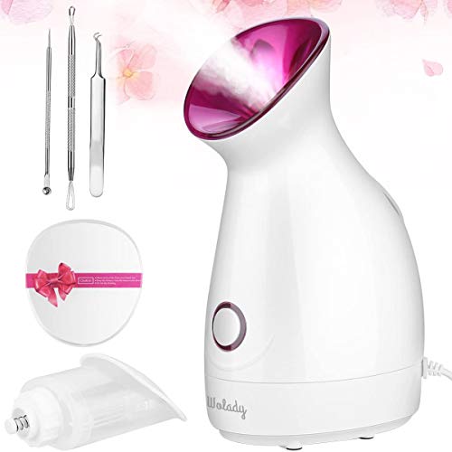 Gesichtssauna Gesichtsdampfer Gesicht Dampf, Wolady Professional Nano Ionic Gesicht Dampfgerät, Por... Gesichtssauna Gesichtsdampfer Gesicht Dampf, Wolady Professional Nano Ionic Gesicht Dampfgerät, Por...