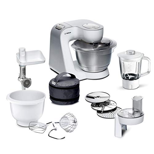 Bosch MUM5 CreationLine Küchenmaschine MUM5824C, vielseitig einsetzbar, große Edelstahl-Schüssel ... Bosch MUM5 CreationLine Küchenmaschine MUM5824C, vielseitig einsetzbar, große Edelstahl-Schüssel ...