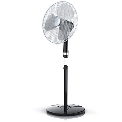 Brandson - Standventilator 40cm - Ventilator Standfuß höhenverstellbar - mobiler Lüfter - hoher L... Brandson - Standventilator 40cm - Ventilator Standfuß höhenverstellbar - mobiler Lüfter - hoher L...