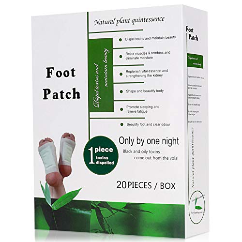 Detox Fußpflaster, Nivlan 20 Stck 100% Natürliche Detox Pflaster Fuß zum Entfernen von Körpergif... Detox Fußpflaster, Nivlan 20 Stck 100% Natürliche Detox Pflaster Fuß zum Entfernen von Körpergif...