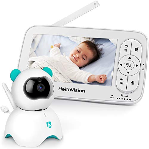 HeimVision Babyphone mit Kamera, 5-Zoll-LCD-Babyphone, HD 720P-Video, Zwei-Wege-Audio, Temperatur- u... HeimVision Babyphone mit Kamera, 5-Zoll-LCD-Babyphone, HD 720P-Video, Zwei-Wege-Audio, Temperatur- u...