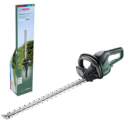 Bosch Heckenschere AdvancedHedgecut 65 (500 Watt, Messerlänge: 65cm, für große Hecken, Messerabst...