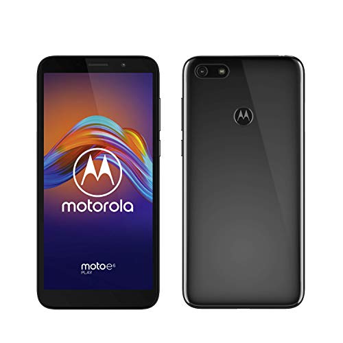 moto e6 play Dual-SIM Smartphone (5,5-Zoll-Max Vision-HD+-Display, 13-MP-Dual-Kamera, 32 GB/2 GB, An...