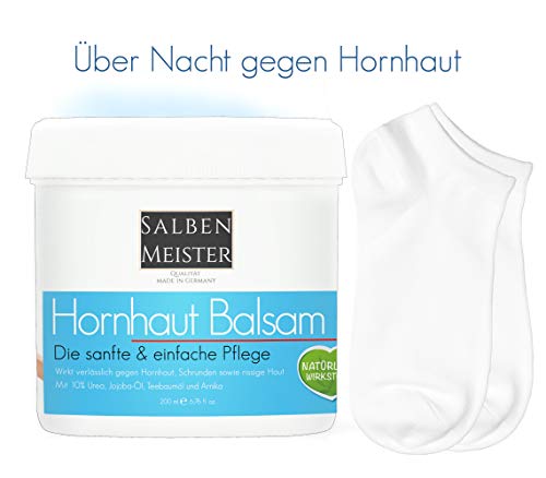 Fallea Hornhaut Balsam | Über Nacht gegen Hornhaut | 10% Urea, Jojoba-Öl, Teebaumöl, Arnika | Beh...