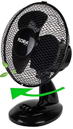 Tischventilator Ø23 cm 25 Watt | Ventilator | Rotation zuschaltbar | oszillierend | leiser Betrieb ... Tischventilator Ø23 cm 25 Watt | Ventilator | Rotation zuschaltbar | oszillierend | leiser Betrieb ...