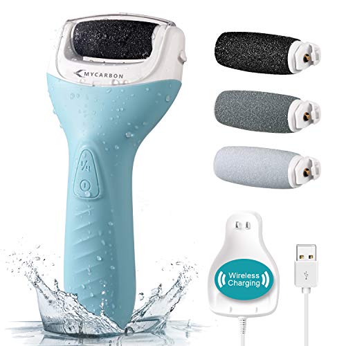 MYCARBON Elektrischer Hornhautentferner, IPX7 Elektrisch Hornhautentfernung Kabellos Laden Hornhauth... MYCARBON Elektrischer Hornhautentferner, IPX7 Elektrisch Hornhautentfernung Kabellos Laden Hornhauth...