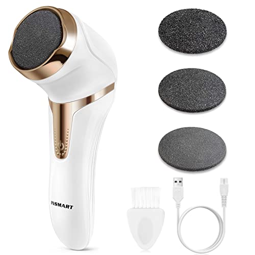 INSMART Elektrischer Hornhautentferner, Elektrisch Fußpflege Hornhauthobel Hornhautraspel, USB Wied... INSMART Elektrischer Hornhautentferner, Elektrisch Fußpflege Hornhauthobel Hornhautraspel, USB Wied...