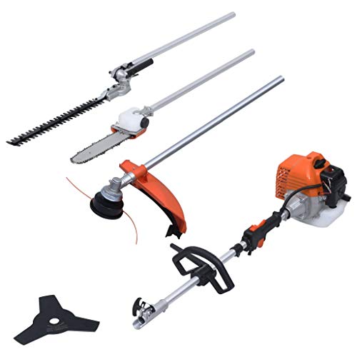 vidaXL 4-in-1 Gartenwerkzeug Set mit 52-cm³-Benzinmotor Rasentrimmer Heckenschere Astschere Freisch... vidaXL 4-in-1 Gartenwerkzeug Set mit 52-cm³-Benzinmotor Rasentrimmer Heckenschere Astschere Freisch...