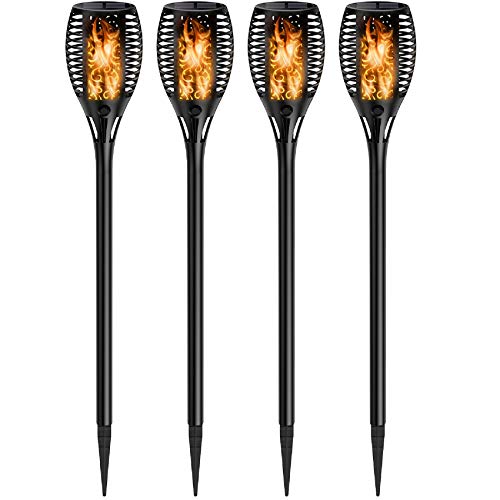 Ehome Solar Flammenlicht mit wasserdicht IP65,Gartenleuchten 4 Stück Solarleuchte, Automatische EIN... Ehome Solar Flammenlicht mit wasserdicht IP65,Gartenleuchten 4 Stück Solarleuchte, Automatische EIN...