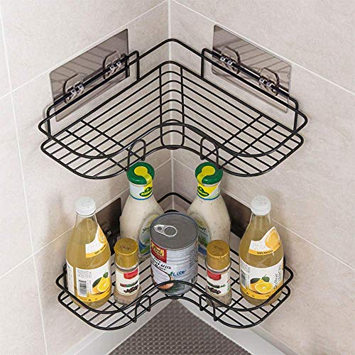 POWERKKM Duschregal,Badezimmerregale mit rostfreiem Edelstahlkleber, Multifunktions Duschorganisator... POWERKKM Duschregal,Badezimmerregale mit rostfreiem Edelstahlkleber, Multifunktions Duschorganisator...