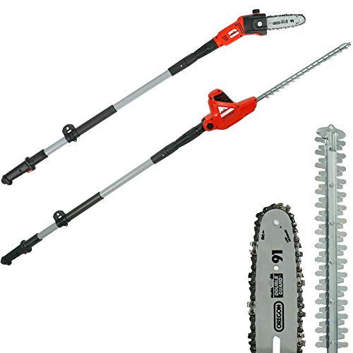 Grizzly Tools Elektro-Multigerät KSHS 710 2in1 - Teleskop Hochentaster und Heckenschere - wechselba... Grizzly Tools Elektro-Multigerät KSHS 710 2in1 - Teleskop Hochentaster und Heckenschere - wechselba...