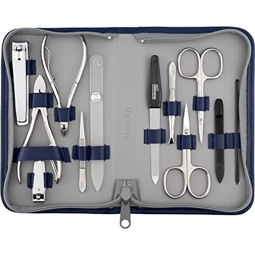 marQus Solingen Maniküre Set Solingen - 12 teiliges Maniküre Pediküre Set in Echt Leder Etui hand... marQus Solingen Maniküre Set Solingen - 12 teiliges Maniküre Pediküre Set in Echt Leder Etui hand...