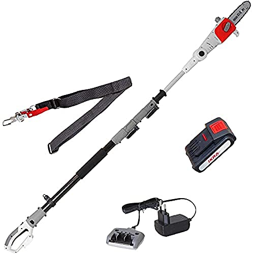 IKRA Akku Teleskop Entaster ICPS 2020, Schwertlänge 20cm, Arbeitshöhe 4m, Schultergurt, Laufzeit 4... IKRA Akku Teleskop Entaster ICPS 2020, Schwertlänge 20cm, Arbeitshöhe 4m, Schultergurt, Laufzeit 4...