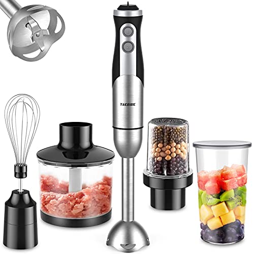 5-IN-1 Elektrische Stabmixer 1500W Multifunktionsmixer Stabmixer aus Edelstahl 304 Stabmixer Set mit... 5-IN-1 Elektrische Stabmixer 1500W Multifunktionsmixer Stabmixer aus Edelstahl 304 Stabmixer Set mit...