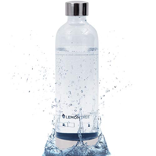 Premium Wassersprudler / Soda Sprudelwasser, inkl. BPA-freie PET-Flasche , kompatibel mit CO2 Sodast...