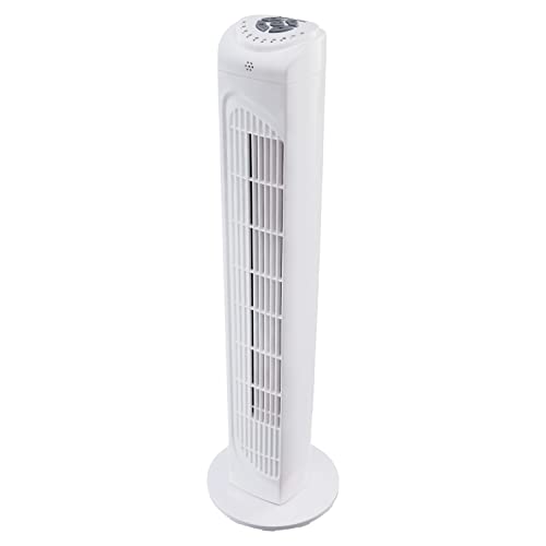 MEDION Turmventilator mit Fernbedienung (3 leise Geschwindigkeitsstufen, 45 Watt Leistung, Timer, zu...