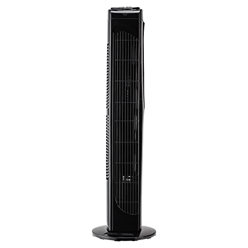 MEDION Turmventilator mit Fernbedienung (3 leise Geschwindigkeitsstufen, 45 Watt Leistung, Timer, zu...