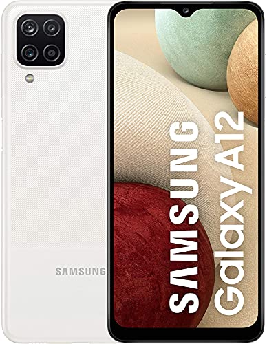Samsung Galaxy A12 Android Smartphone ohne Vertrag, 4 Kameras, großer 5.000 mAh Akku, 6,5 Zoll HD+-...